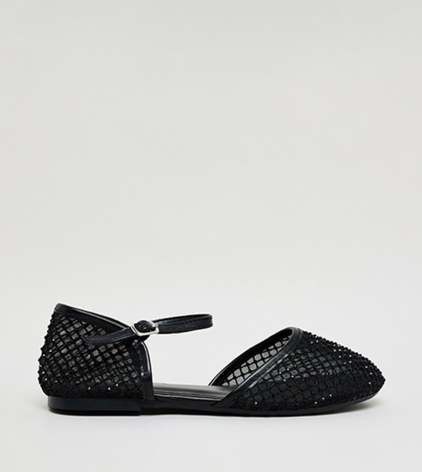 Mesh Flat Shoes