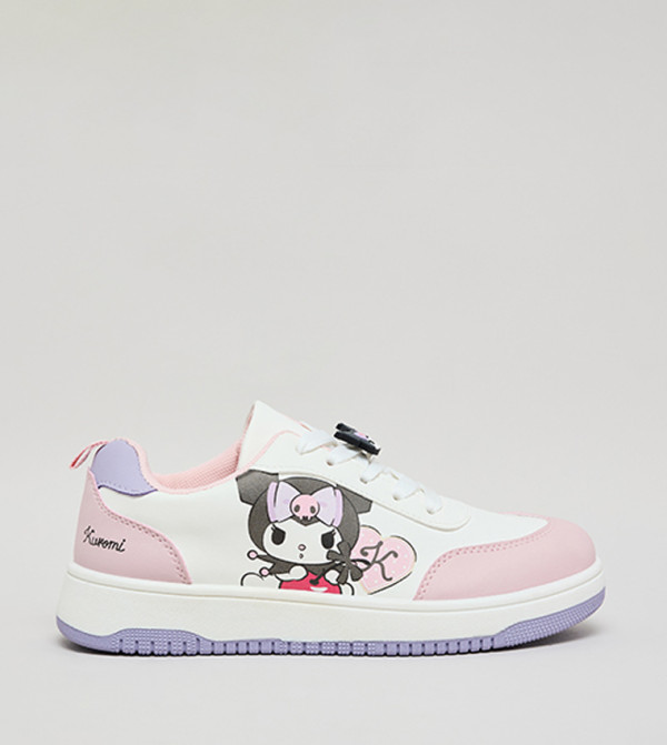 Printed Lace Up Sneakers