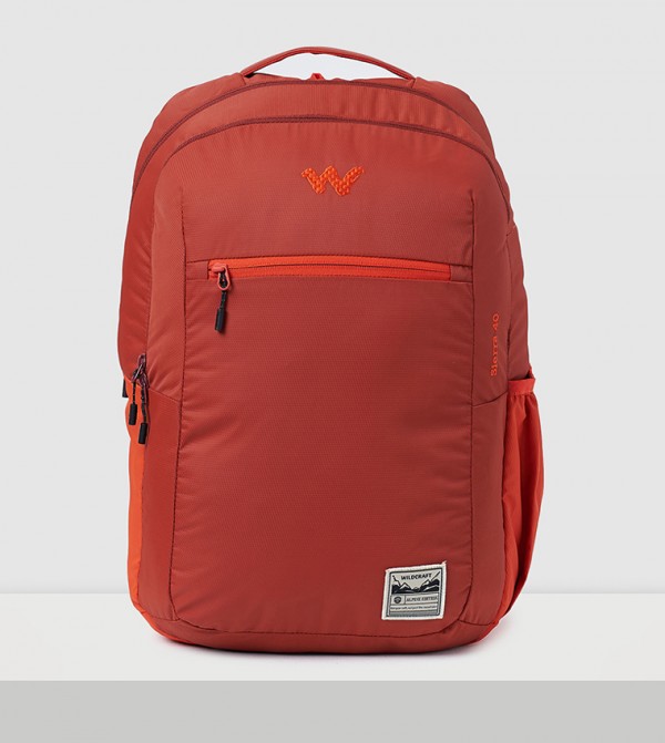 SIERRA 40 BADGE Logo Detail Backpack