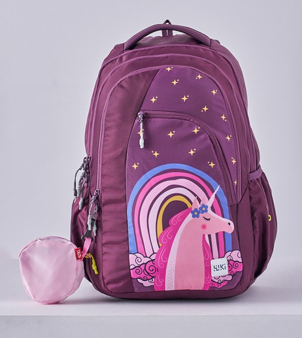 Unicorn Printed Backpack