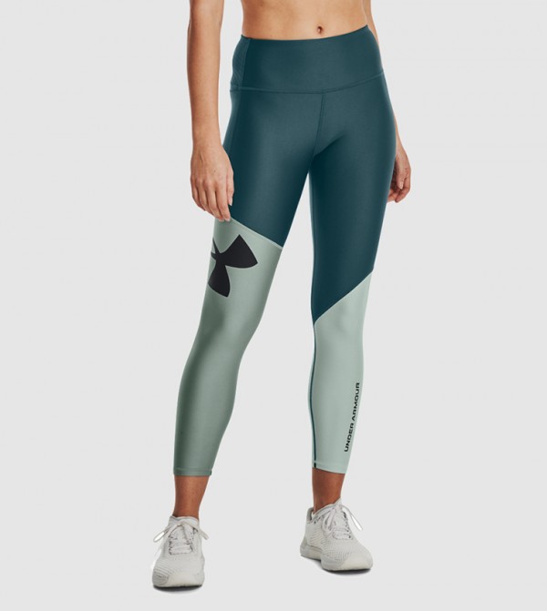 Buy ATHLETIQ Color Block Active Tights In Blue | 6thStreet Kuwait