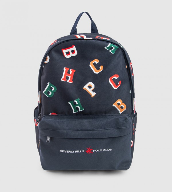 Logo Printed Backpack