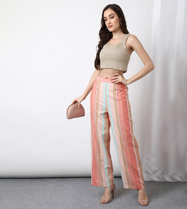 Buy Alacati Flowy Loose Cut Trousers 2024 Online