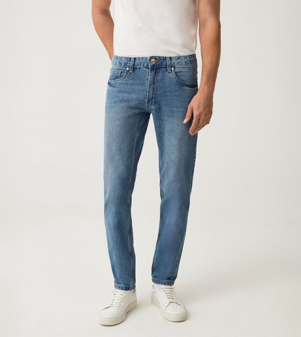 Faded Slim Fit Jeans