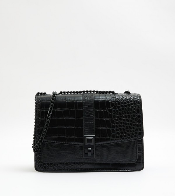 RHIHAR Textured Convertible Crossbody Bag