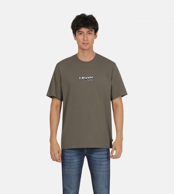 Logo Printed Short Sleeves T-Shirt