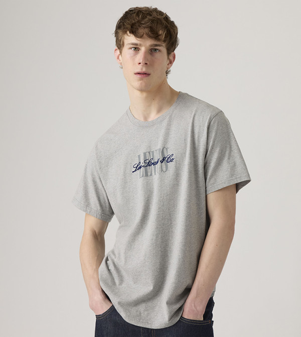 Logo Print Short Sleeves T-Shirt