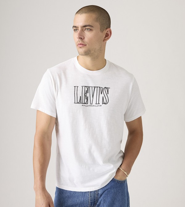 Logo Embroidered Short Sleeves T-Shirt