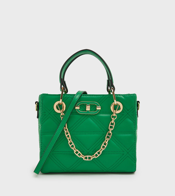 Buy Steve Madden BVELLA Monogram Detail Shoulder Bag In Black  