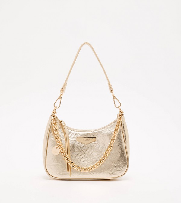 MARICAR Monogram Patterned Shoulder Bag