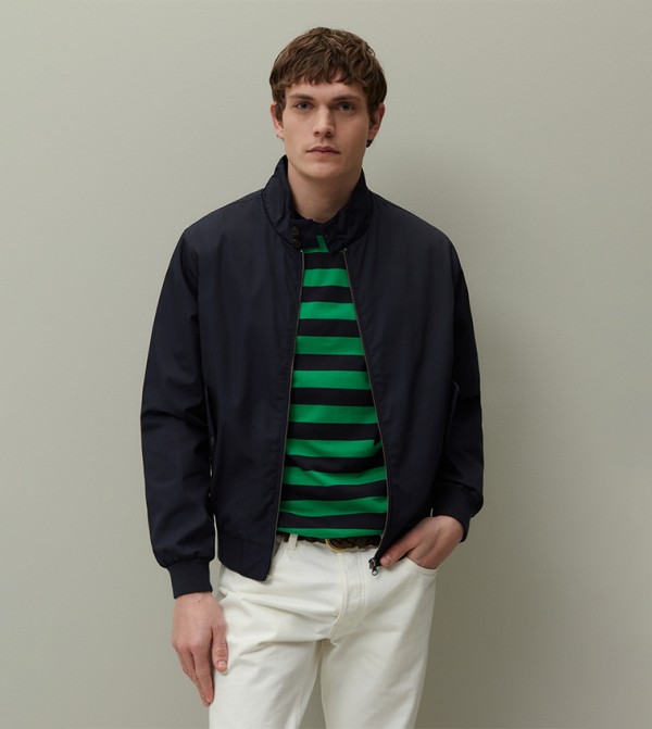 Solid Zip-Through Jacket