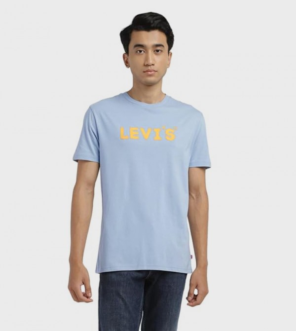 Logo Detail Crew Neck T-Shirt