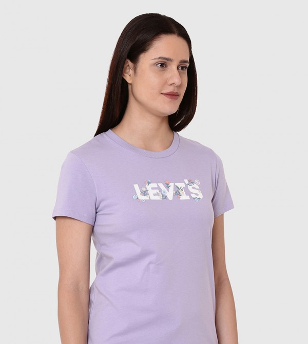 Logo Printed Short Sleeves T-Shirt