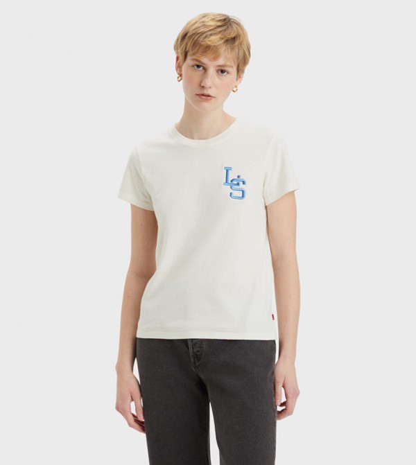 Embroidered Short Sleeves T-Shirt
