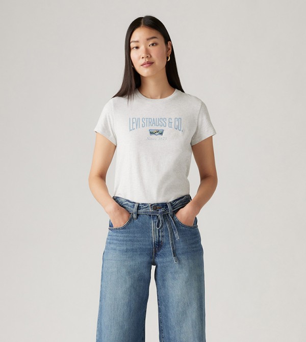 Logo Printed Short Sleeves T-Shirt