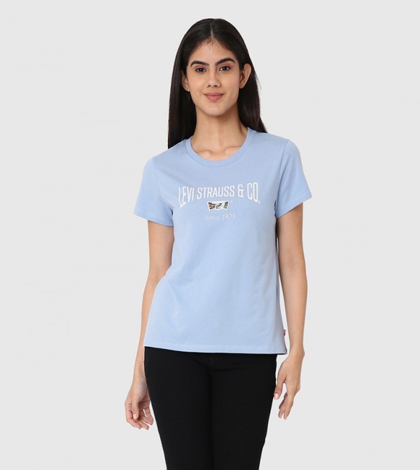 Logo Printed Short Sleeves T-Shirt