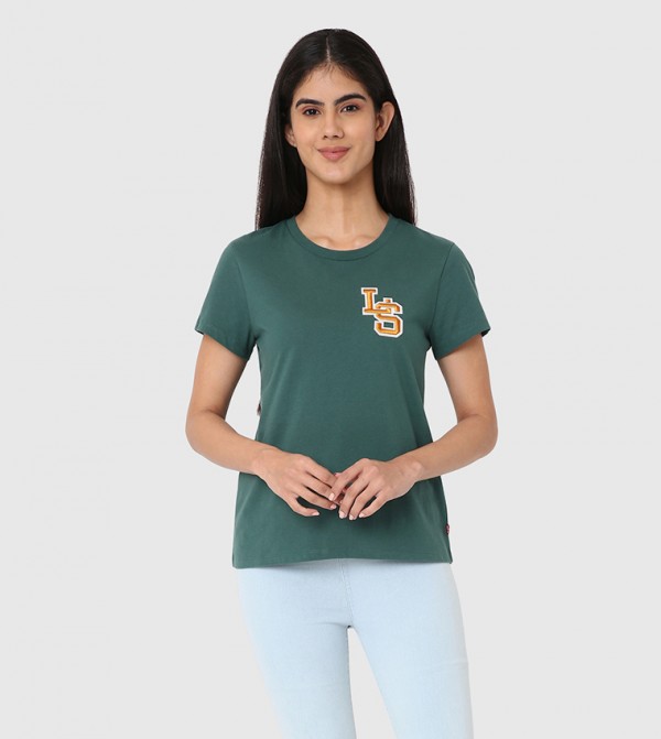 Embroidered Short Sleeves T-Shirt