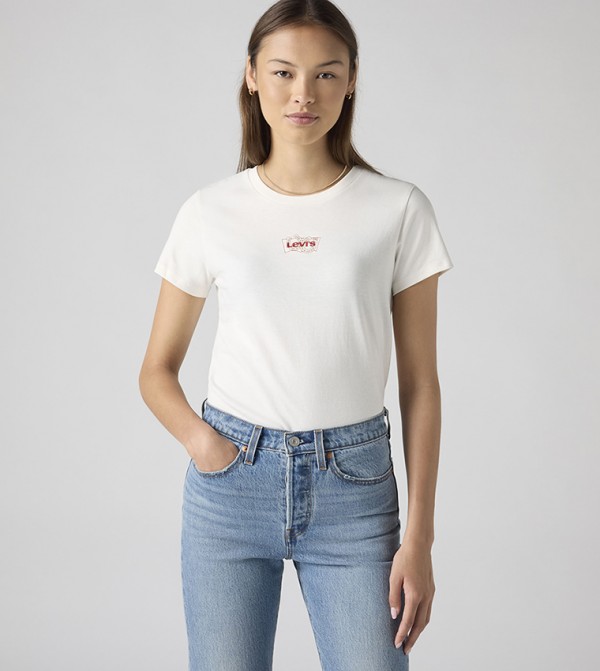Logo Embroidered Short Sleeves T-Shirt
