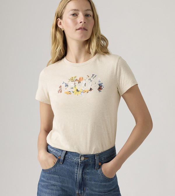 Logo Printed Short Sleeves T-Shirt