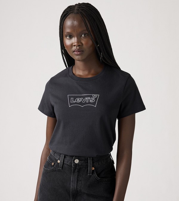 Logo Printed Short Sleeves T-Shirt