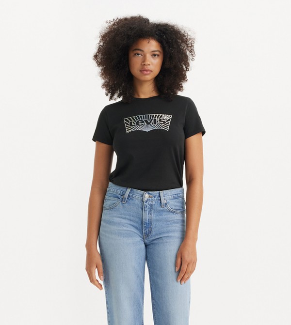 Logo Printed Short Sleeves T-Shirt