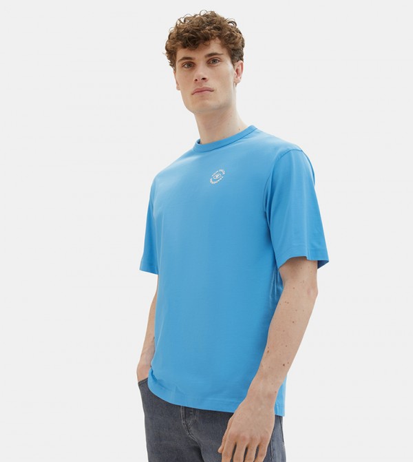 Print Detail Short Sleeves T-Shirt