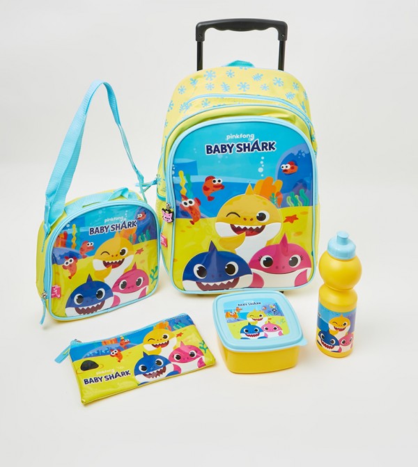 Kids Trolley Backpack Set 16 Inches