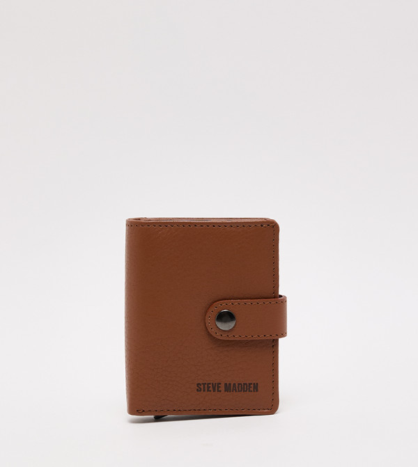 Snap Closure Bi-Fold Wallet