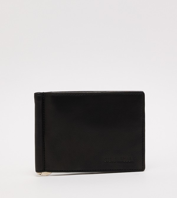 Textured Bi-Fold Wallet