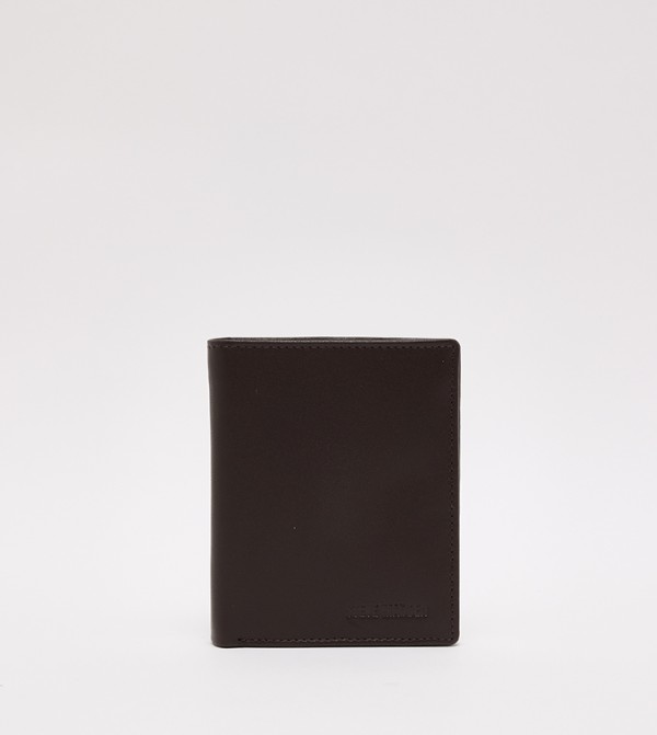 Logo Debossed Bi-Fold Wallet