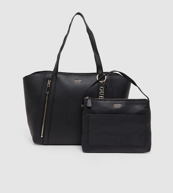 Buy Guess Naya Tote Black In Black 6thStreet UAE