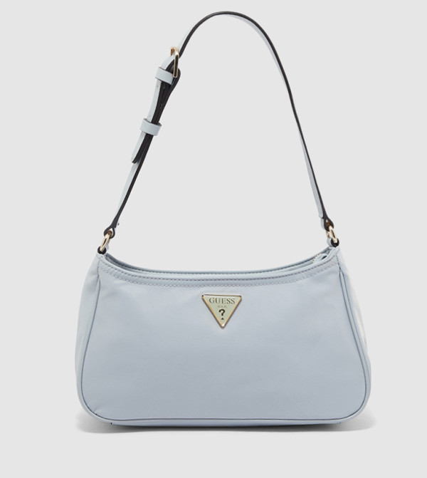 guess shoulder bag white
