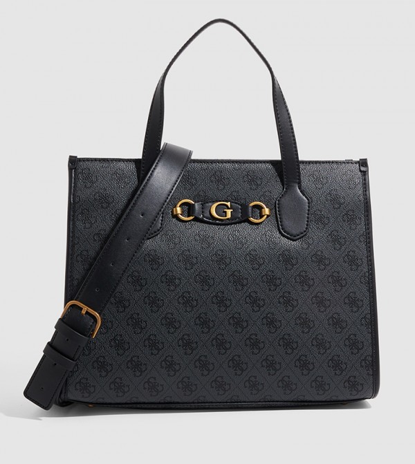 Monogram Patterned Tote Bag