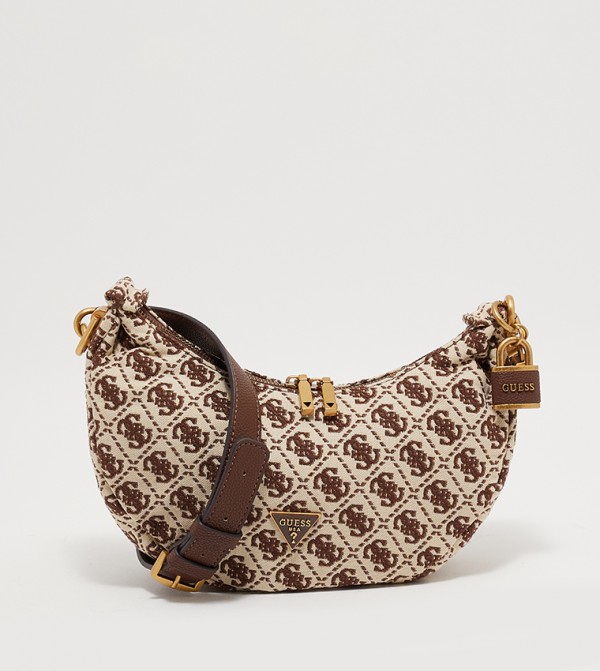 GUESS shoulder bag Meridian Mini Top Zip Shoulder Bag Teal, Buy bags,  purses & accessories online
