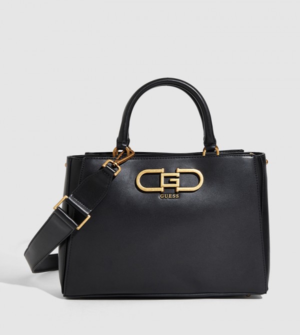 Logo Detail Satchel Bag