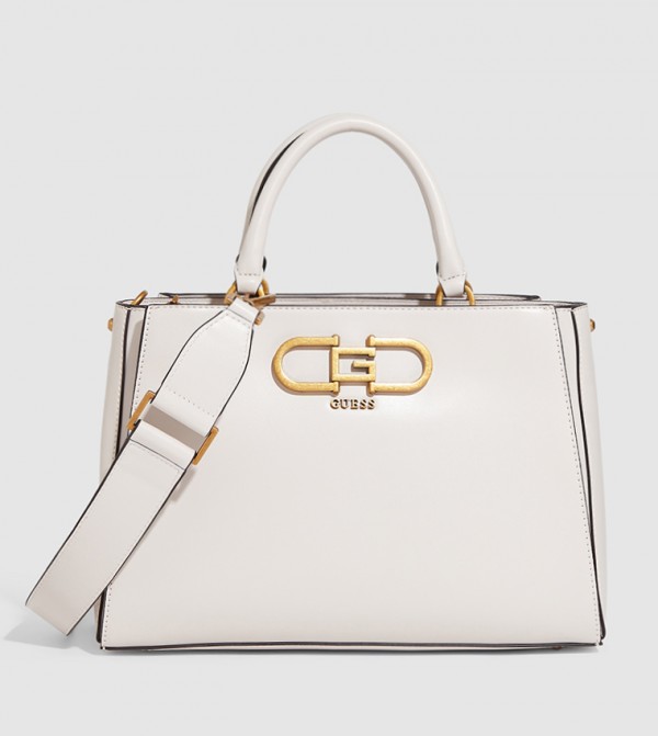 Logo Detail Satchel Bag