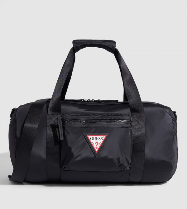 Guess duffle outlet bag black