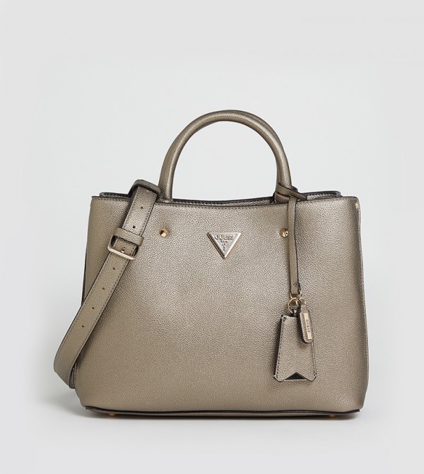 MERIDIAN Textured Satchel Bag