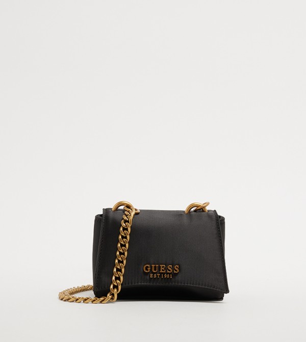 MASIE GLAM Logo Detail Crossbody Bag