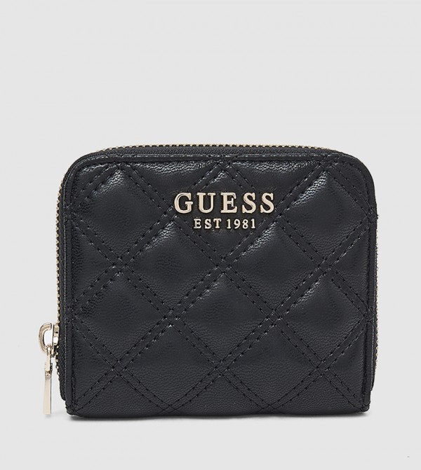 Quilted Zip-Around Wallet
