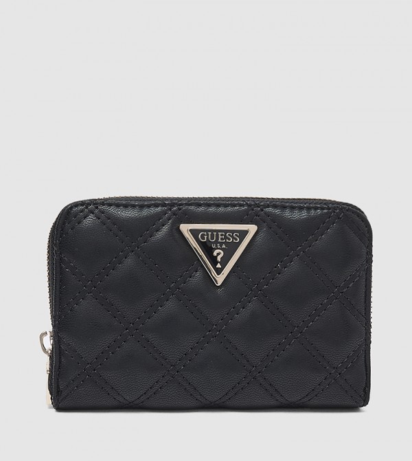 Quilted Zip Around Wallet