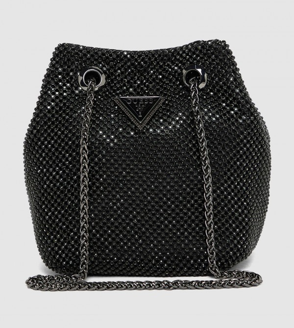 Embellished Bucket Bag