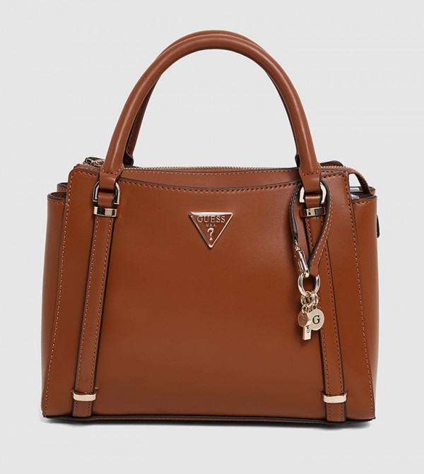 DARYNA Logo Detail Satchel Bag