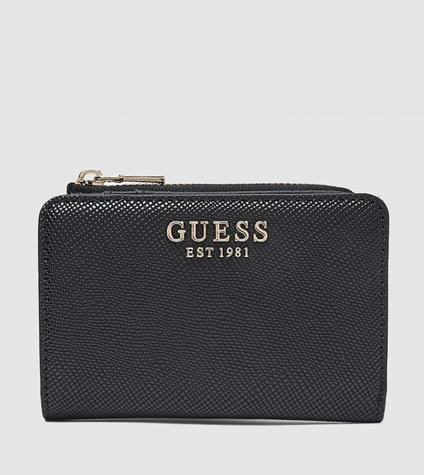 Textured Zip-Around Wallet