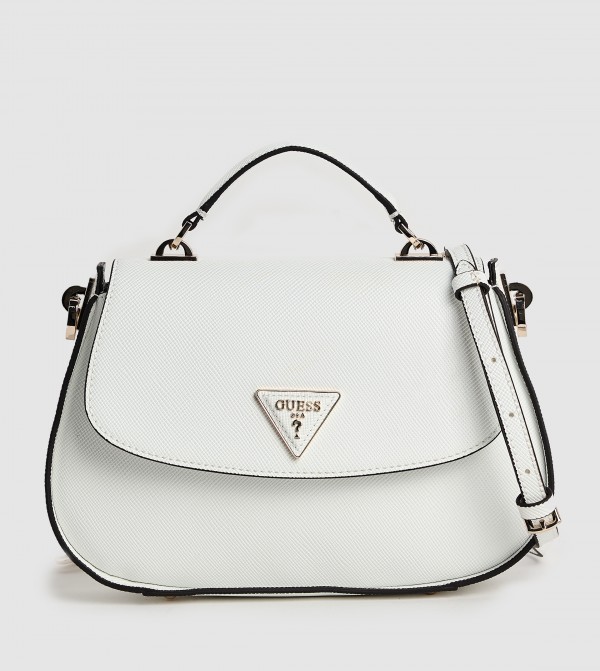 Textured Top Handle Bag