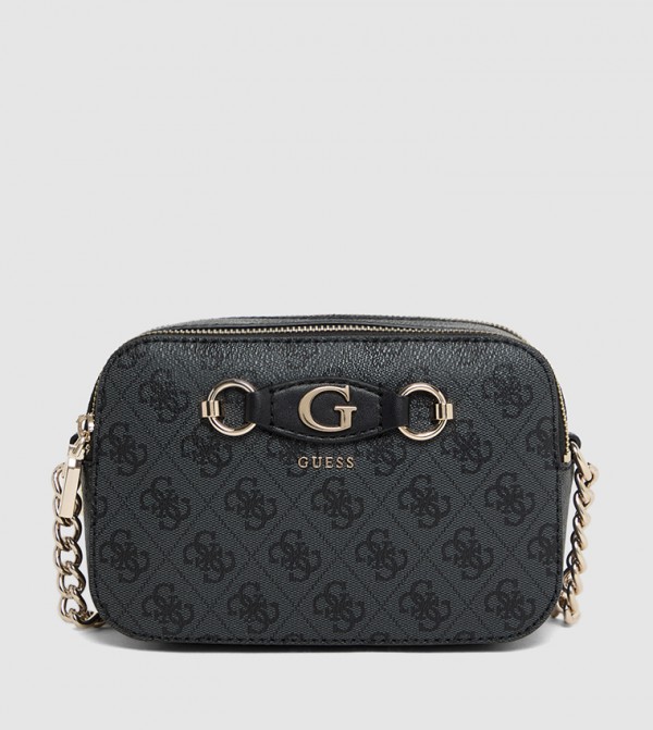 IZZY Monogram Patterned Camera Bag