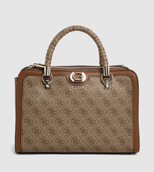 ORLINA Logo Printed Satchel Bag