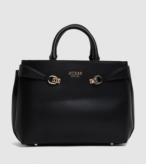 Logo Detail Satchel Bag