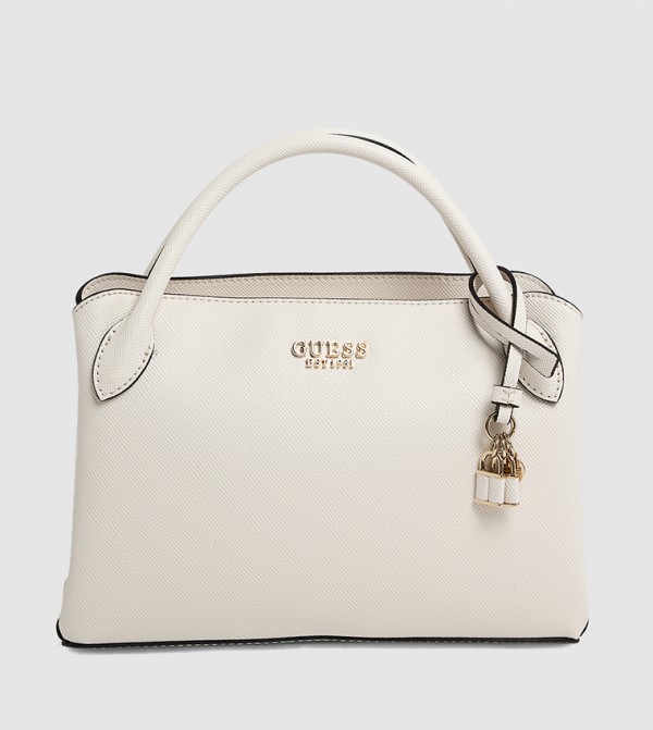 BRAMINA Textured Satchel Bag