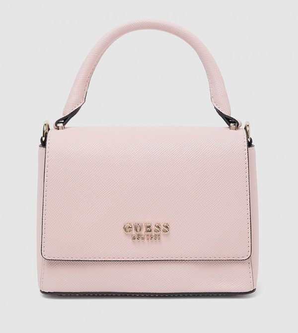 Textured Top Handle Bag
